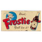 Vintage SST Frostie Root Beer Advertising Sign w/