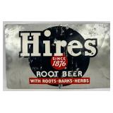 Vintage SST Hires Root Beer Convex Advertising Sig