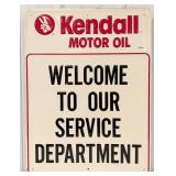 Vintage SST Kendall Service Department Embossed Si