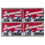 4) Vintage SST Supersweet Feeds Hamann Signs