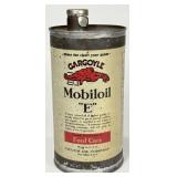NOS Unopened Early Gargoyle Mobiloil 'E' One Qua