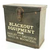 Original WWII Harley-Davidson Motorcycle US Milita