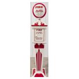 Restored Cast Iron Fire Alarm Call Box w/ Globe