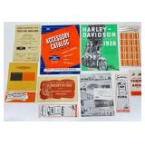 Vintage Harley-Davidson Motorcycle Dealership Sale