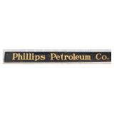 10FT Phillips Petroleum Co. Smaltz Painted Wood Si