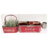 Lot Of Vintage Coca-Cola Stadium Vendor Bottle Car