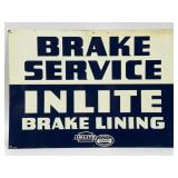 Early SST United Motors Service Inlite Brakes Sign