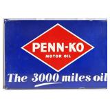 Vintage SSP Penn-Ko Motor Oil 3000 Miles Oil Adver