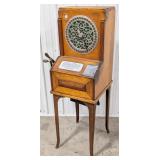 Early 10ï¿½ Coin Op Harvard Floor Model Stamper Mach