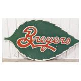 Large SST Breyers Ice Cream Embossed Advertising S