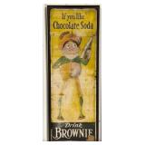 5ft Early SSC Brownie Chocolate Soda Advertising S