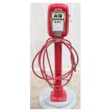 Restored Vintage Eco Tireflator Air Meter On Pedes