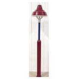 8ft Custom Service Station Gas Pump Island Fluted