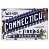 Vintage SSP Connecticut Fire Insurance Advertising