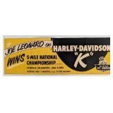 Original 1953 Sturgis SD Harley-Davidson Motorcycl