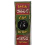 Early SST Coca-Cola Gas Today Advertising Sign