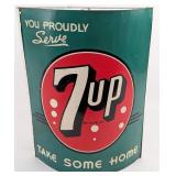 Vintage SST 7up Soda Mercantile Store String / Twi