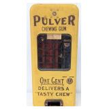 Vintage Pulver 1ï¿½ Police Officer Yellow Gum Vendor