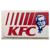 10ft Vintage KFC Kentucky Fried Chicken Embossed L