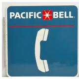 Vintage DST Pacific Bell Telephone Flange Sign
