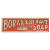 SST Borax Extract of Soap Sign