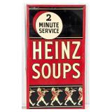 Vintage SST Heinz Soups '2 Minute Service' Adver