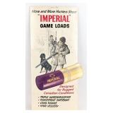 Vintage Imperial Game Loads Shot Shells Cardstock