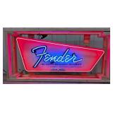 4ft Custom Fender Guitars Neon Sign