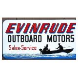 4-1/2ft Custom Evinrude Outboard Boat Motors Light