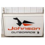 5ft Vintage 2-Sided Johnson Sea Horse Outboard Boa