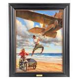 David Uhl 'Wing and Prayer' Framed Print