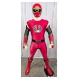 5-1/2ft Life Size Power Ranger Red Ranger Promotio