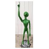 6ft Life Size Alien Cast Metal Statue