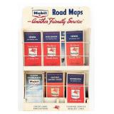 Vintage SST Mobilgas Road Maps Service Station Dis