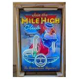 Custom SST Mile High Club Neon Sign