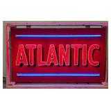 6ft Vintage SSP Atlantic Neon Advertising Sign
