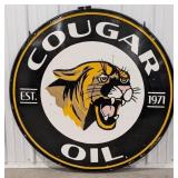 4ft DSP Cougar Oil Replica Sign w/ Ring