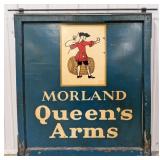 3-1/2ft Vintage DSW Morland Queen's Arms Advertisi