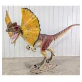 10ft Life Size Dilophosaurus Fiberglass Dinosaur S
