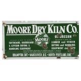 Vintage SSP Moore Dry Kiln Co. Advertising Sign w/