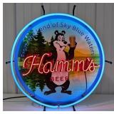 Custom Hamm's Beer Neon Sign