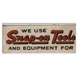 Vintage DST Snap-On Tools Dealer Advertising Sign