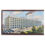 Early 1900s Excelsior Motorcycle Factory Building