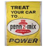 Vintage Pennzoil Penn Z-Mix Oil Addative Canvas Ba