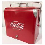 Vintage Progress Refrigerator  Cooler w/ Coca-Cola