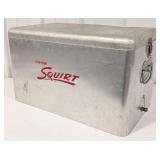 Vintage Cronstroms MFG Aluminum Squirt Soda Promot