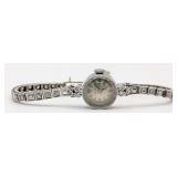 Ladies Vintage Rolex 14k White Gold Case & Band Di