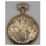 1905 14k Yellow Gold Elgin Grade "320" 0 Size Hu