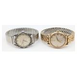 Vintage Omega & Bulova Gold Filled & Stainless Wri