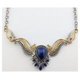 Sterling Carolyn Polack Relios Two Tone Lapis Lazu